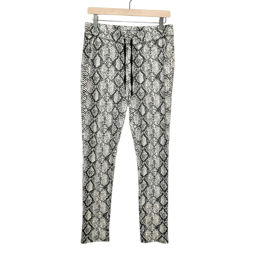 PJ Salvage Animal Snake Print‎ Casual Pajama Pants Slim Leg Lounge Pants Small S